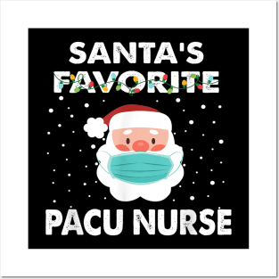 Santa's Favorite Pacu Nurse Posters and Art